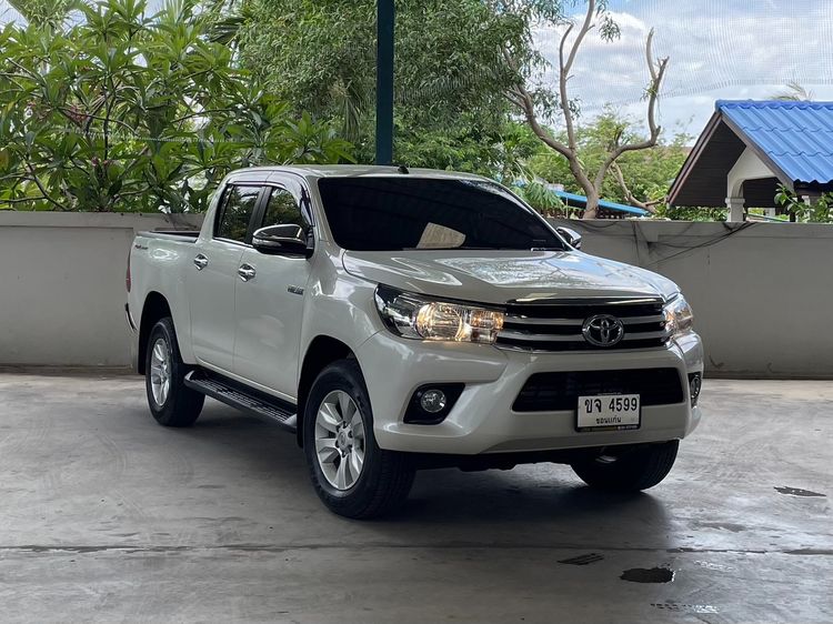 Toyota Hilux Revo 2016 2.4 G Prerunner Pickup ดีเซล ไม่ติดแก๊ส เกียร์อัตโนมัติ ขาว รูปที่ 3