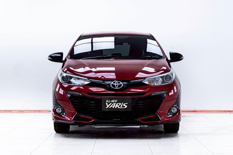 Toyota Yaris 2019 1.2 G Sedan เบนซิน ไม่ติดแก๊ส เกียร์อัตโนมัติ แดง รูปที่ 4