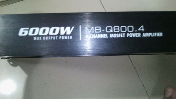 เพาเวอร์แอมป์ poweramp 4 CH 6000W