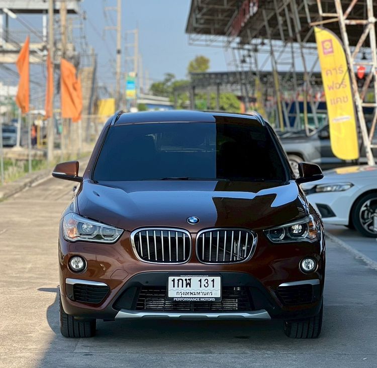 BMW X1 2017 2.0 sDrive18i M Sport Utility-car เบนซิน เกียร์อัตโนมัติ น้ำตาล รูปที่ 2