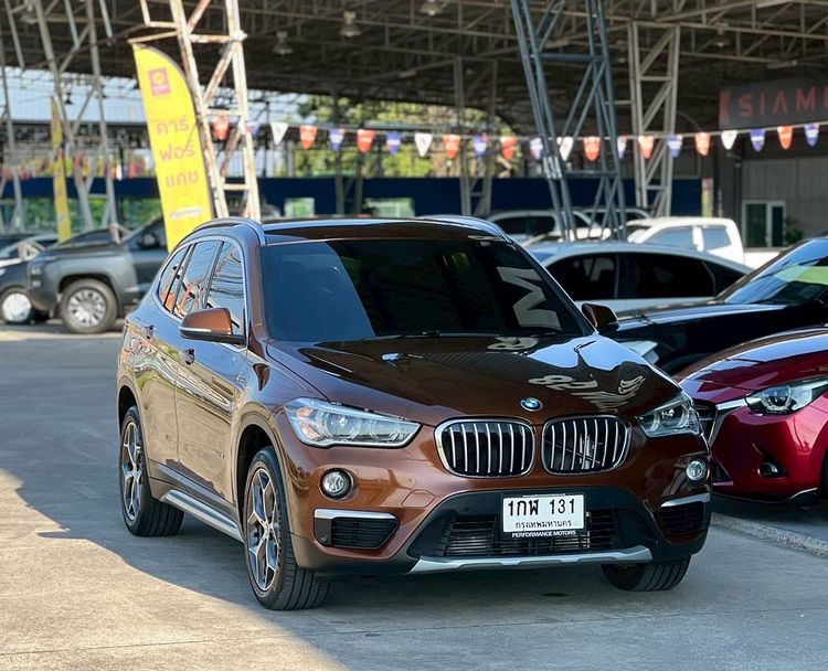 BMW X1 2017 2.0 sDrive18i M Sport Utility-car เบนซิน เกียร์อัตโนมัติ น้ำตาล รูปที่ 3