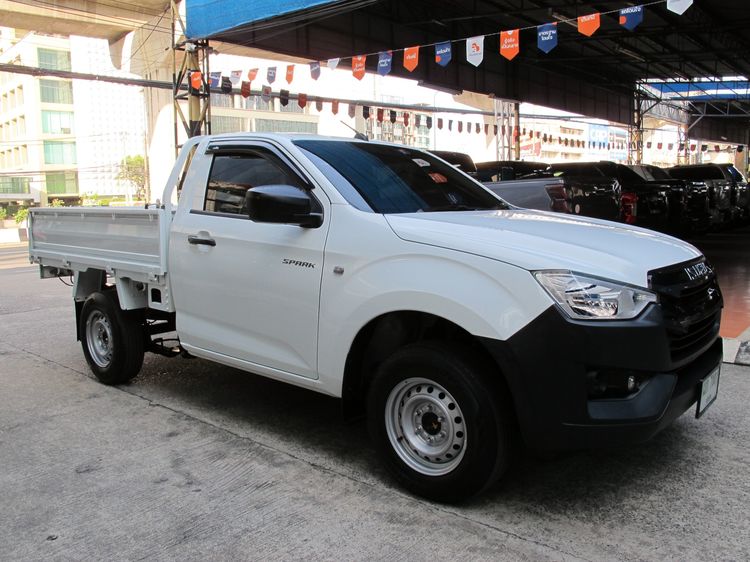 Isuzu D-MAX 2023 1.9 B Pickup ดีเซล ไม่ติดแก๊ส เกียร์ธรรมดา ขาว รูปที่ 2