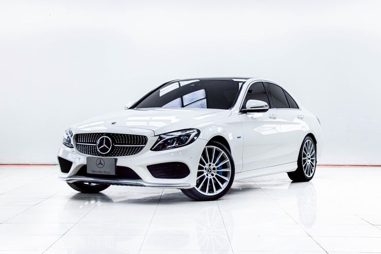 รถ Mercedes-Benz C-Class C350e สี ขาว