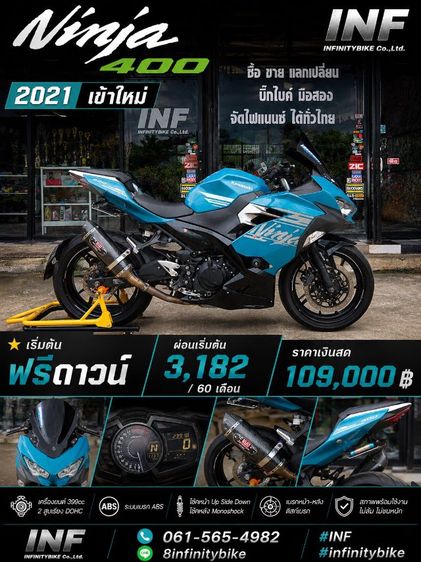Kawasaki Ninja400 2021