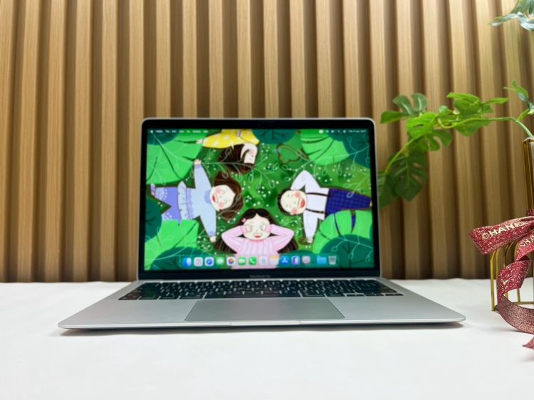 Apple แมค โอเอส 8 กิกะไบต์ อื่นๆ ไม่ใช่ MacBook Air 13.3-inch M1,2020 Ram8GB SSD256GB Silver