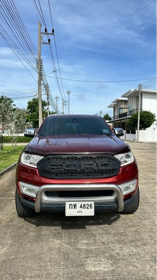 รถ Ford Everest 3.2 Titanium Plus 4WD สี แดง