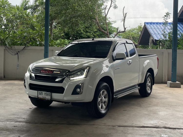 Isuzu D-MAX 2019 1.9 Hi-Lander L Pickup ดีเซล ไม่ติดแก๊ส เกียร์ธรรมดา ขาว