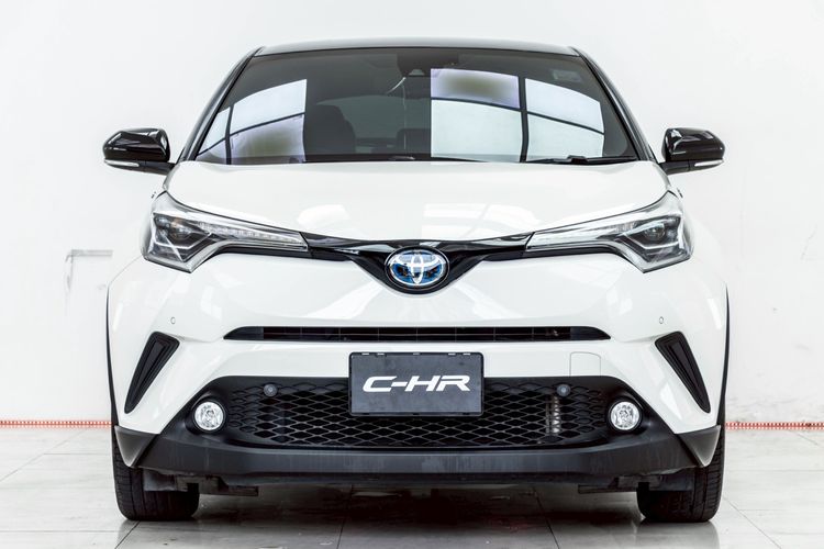 Toyota C-HR 2019 1.8 Hybrid Hi Utility-car ไฮบริด ไม่ติดแก๊ส เกียร์อัตโนมัติ ขาว รูปที่ 4