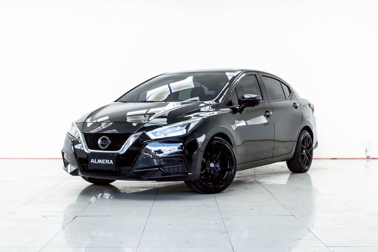 รถ Nissan Almera 1.0L Turbo V CVT สี ดำ