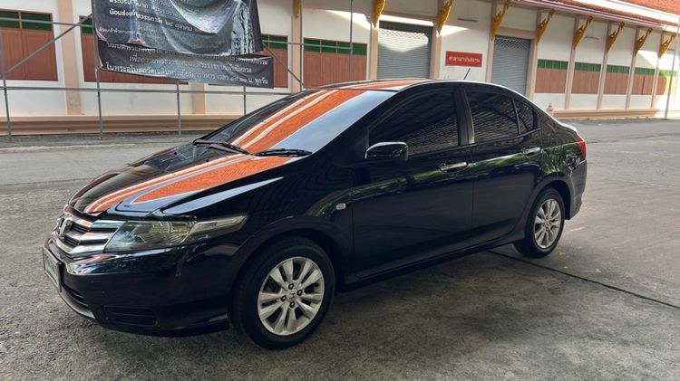 Honda City 2012 1.5 V CNG Sedan เบนซิน NGV เกียร์อัตโนมัติ ดำ รูปที่ 2