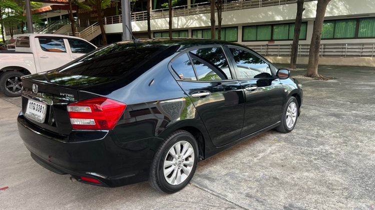 Honda City 2012 1.5 V CNG Sedan เบนซิน NGV เกียร์อัตโนมัติ ดำ รูปที่ 3