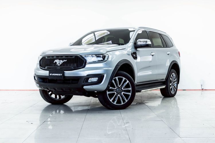 รถ Ford Everest 2.0 Bi-Turbo Titanium+ สี เทา