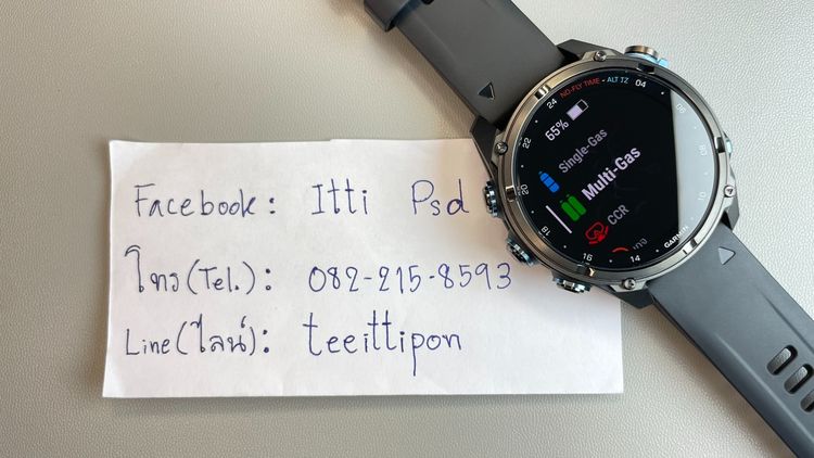 Garmin Descent MK3i ขนาด 41mm ไม่ผ่านการใช้งาน สภาพมือ 1 ในราคามือ 2 รูปที่ 5