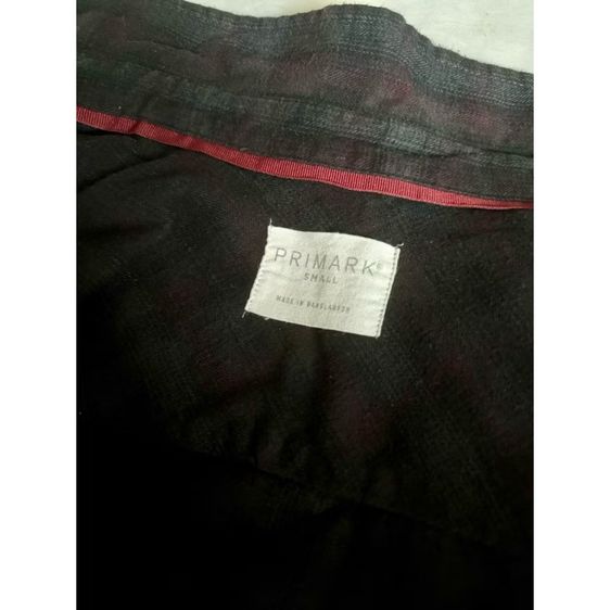 เชิ้ต สีเข้ม ลายสก็อต ไล่สี แบบทูโทน Primark แบรนด์นอก รูปที่ 9