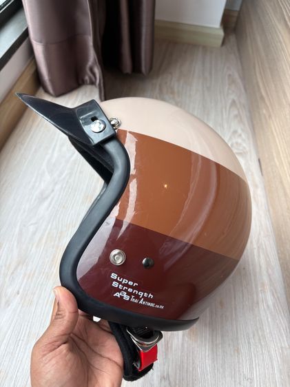 อื่นๆ 🏍️ Vintage Motorcycle Helmet – Good Condition