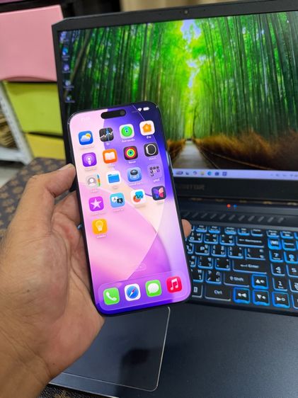 iPhon 17 Pro Max 256GB Deep Blue สวยใส เหมือนได้มือ1 ประกันศูนย์ยาวๆ รับเทิร์นทุกรุ่น สอบถามได้คัฟ รูปที่ 3