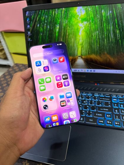 iPhon 17 Pro Max 256GB Deep Blue สวยใส เหมือนได้มือ1 ประกันศูนย์ยาวๆ รับเทิร์นทุกรุ่น สอบถามได้คัฟ รูปที่ 4