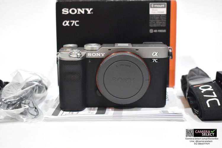 Sony A7C body ชัตเตอร์8xxx สวยใหม่ อดีตปกศ ครบกล่อง