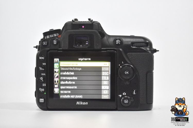 📸กล้อง Nikon D7500 Body สภาพสวย ชัตเตอร์31xxx ทำงานปกติเต็มระบบ  รูปที่ 4