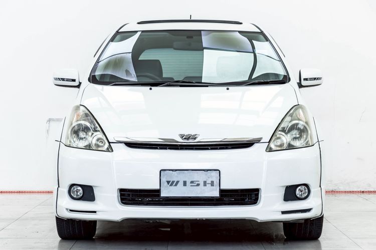 Toyota Wish 2004 2.0 Q Limited Utility-car เบนซิน ไม่ติดแก๊ส เกียร์อัตโนมัติ ขาว รูปที่ 4