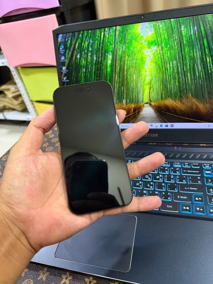 iPhone 15 Pro 128GB Black Titanium เดิมๆ สวยมากเครื่องศูนย์แท้ จอแท้ แบต 91 รับเทรินทุกรุ่นคัฟ รูปที่ 2