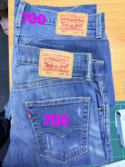 ลีวาย 501 และ 511 สภาพใหม่มาก ตัวละ 700 - 1000 บาท รูปที่ 2
