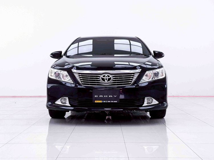 Toyota Camry 2013 2.0 G Sedan เบนซิน ไม่ติดแก๊ส เกียร์อัตโนมัติ ดำ รูปที่ 3