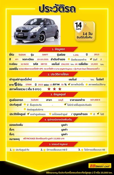 Suzuki Swift 2012 1.2 GL Sedan เบนซิน ไม่ติดแก๊ส เกียร์อัตโนมัติ เทา รูปที่ 2