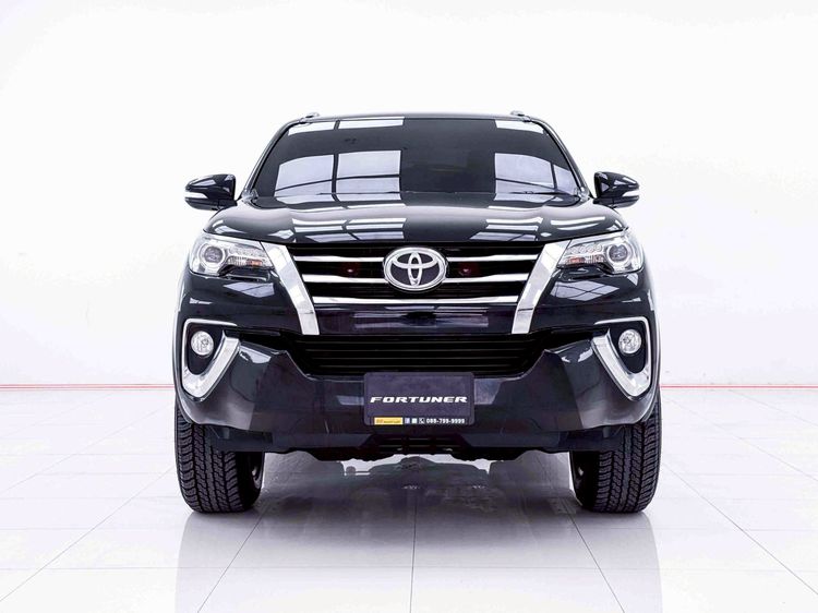 Toyota Fortuner 2017 2.4 V Utility-car ดีเซล ไม่ติดแก๊ส เกียร์อัตโนมัติ ดำ รูปที่ 3