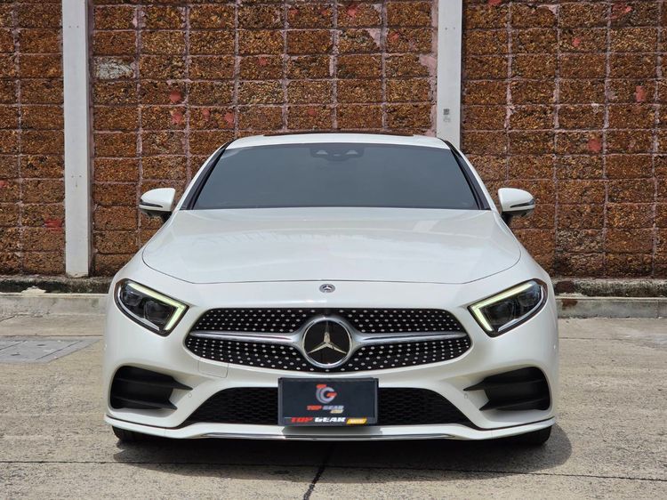 Mercedes-Benz CLS-Class 2020 CLS300 Sedan ดีเซล ไม่ติดแก๊ส เกียร์อัตโนมัติ ขาว รูปที่ 3