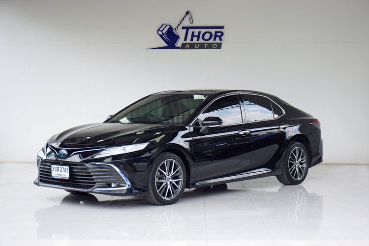 รถ Toyota Camry 2.5 Hybrid Premium Luxury สี ดำ