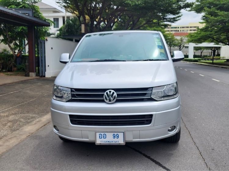 Volkswagen Caravelle 2010 2.0 TDi Van ดีเซล ไม่ติดแก๊ส เกียร์อัตโนมัติ เทา