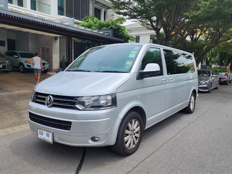 Volkswagen Caravelle 2010 2.0 TDi Van ดีเซล ไม่ติดแก๊ส เกียร์อัตโนมัติ เทา รูปที่ 2