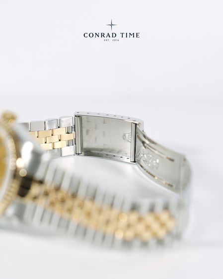 Rolex Datejust 16233 Champagne Diamond Dial Two-Tone Jubilee 1993 36mm. Fullset  รูปที่ 15