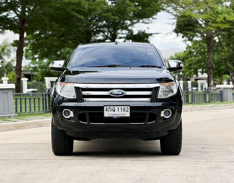 Ford Ranger 2015 2.2 XLT Pickup ดีเซล ไม่ติดแก๊ส เกียร์อัตโนมัติ ดำ รูปที่ 2