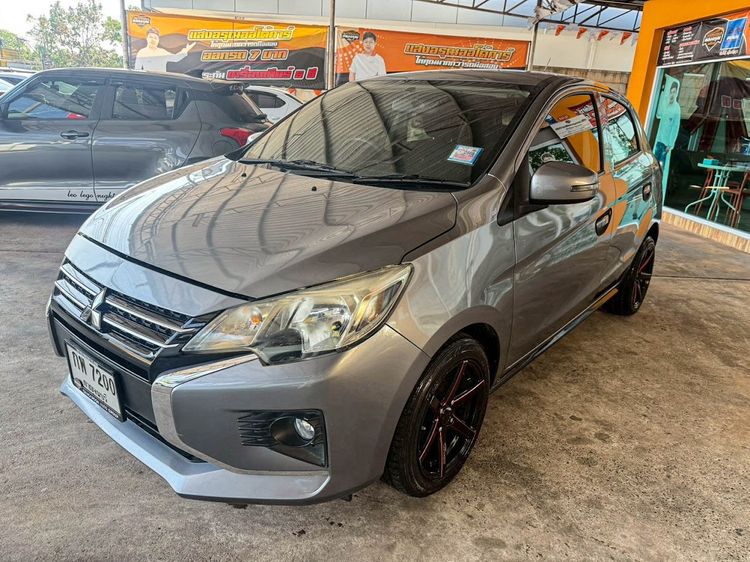 รถ Mitsubishi Mirage 1.2 GLX สี เทา
