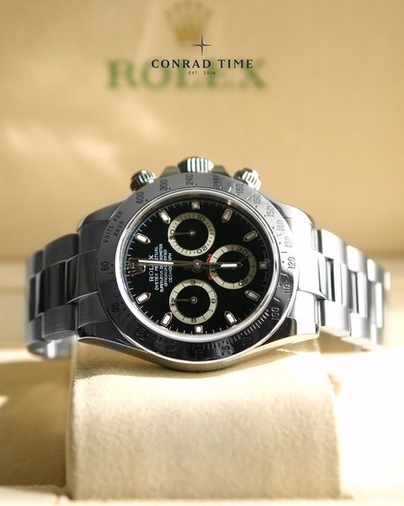 Rolex Daytona 116520 Black Dial Oyster Steel 2014 40mm. Fullset 