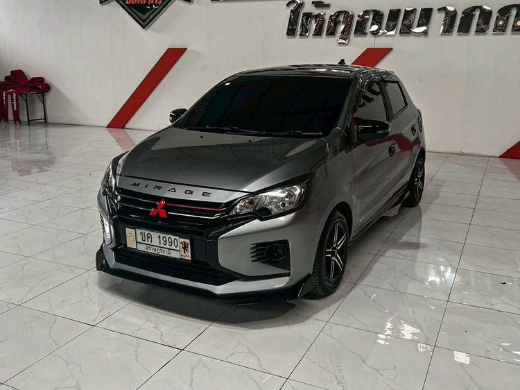 Mitsubishi Mirage 2019 1.2 GLX Sedan เบนซิน ไม่ติดแก๊ส เกียร์อัตโนมัติ เทา