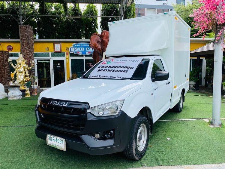 Isuzu D-MAX 2021 1.9 B Pickup ดีเซล ไม่ติดแก๊ส เกียร์ธรรมดา ขาว รูปที่ 3