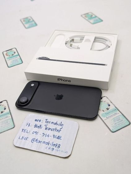 อื่นๆ 256 GB ขาย เทิร์น iPhone Air 256 Black ศูนย์ไทย สภาพใหม่เอี่ยม อุปกรณ์ครบยกกล่อง สุขภาพแบต 100 ประกันยาว 10 เดือน เพียง 25,590 บาท ครับ
