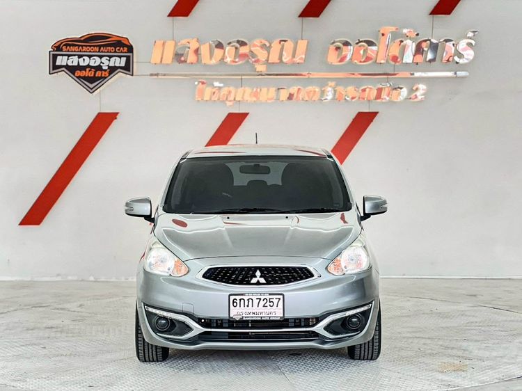 Mitsubishi Mirage 2017 1.2 GLX Sedan เบนซิน ไม่ติดแก๊ส เกียร์อัตโนมัติ เทา รูปที่ 2