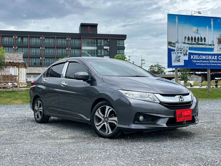 Honda City 2015 1.5 Sv i-VTEC Sedan เบนซิน ไม่ติดแก๊ส เกียร์อัตโนมัติ เทา รูปที่ 2