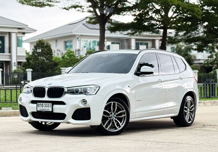 รถ BMW X3 X3 2.0 xDrive20d M Sport สี ขาว