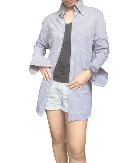 ฟ้า แขนยาว เสื้อเชิ้ต อื่นๆ เชิ้ต The Suit Company จากญี่ปุ่น cotton 100 slim fit