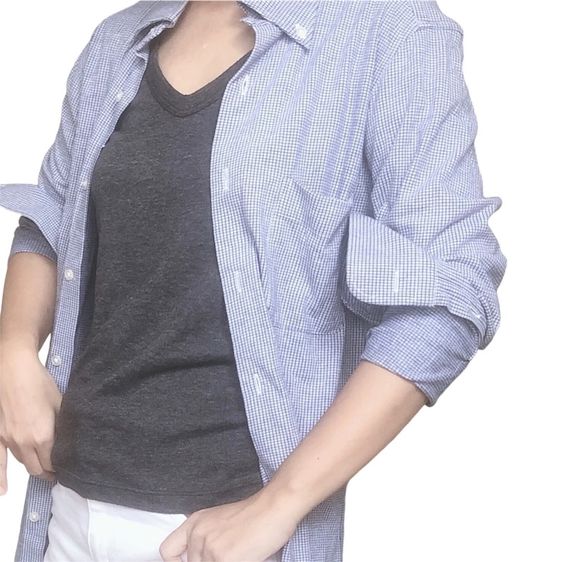 เชิ้ต The Suit Company จากญี่ปุ่น cotton 100 slim fit รูปที่ 16