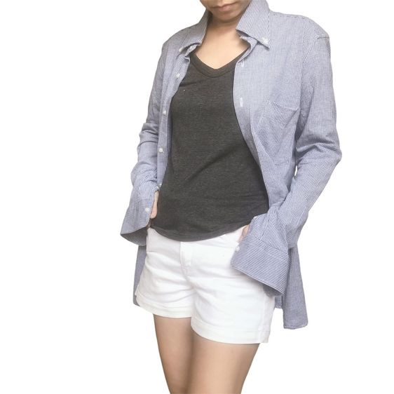 เชิ้ต The Suit Company จากญี่ปุ่น cotton 100 slim fit รูปที่ 7