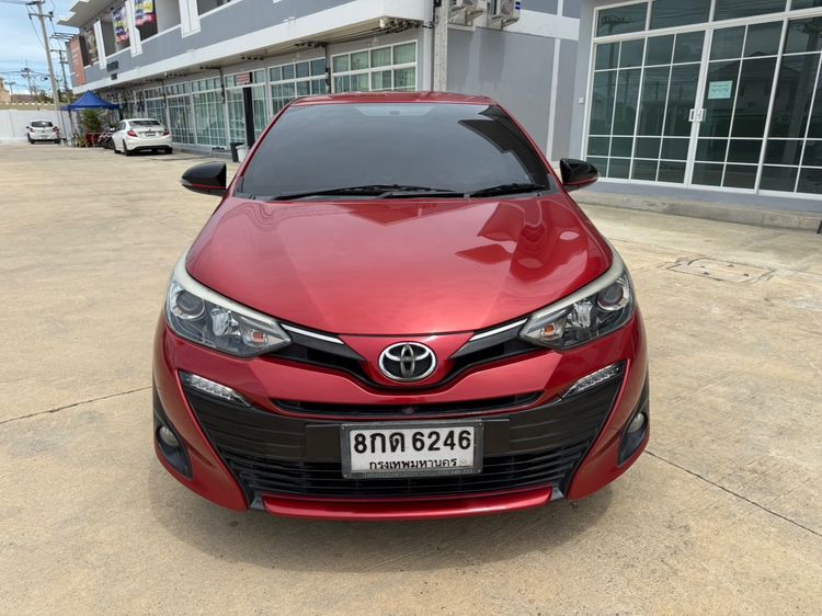 Toyota Yaris ATIV 2018 1.2 Sport Sedan เบนซิน ไม่ติดแก๊ส เกียร์อัตโนมัติ แดง รูปที่ 3