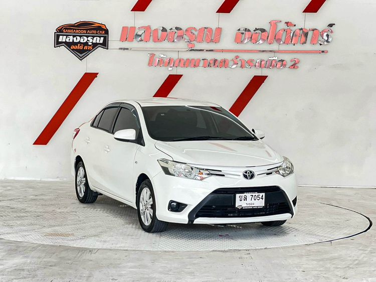 Toyota Vios 2014 1.5 J Sedan เบนซิน ไม่ติดแก๊ส เกียร์อัตโนมัติ ขาว รูปที่ 3