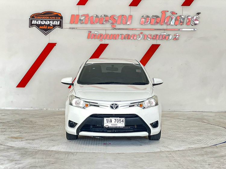 Toyota Vios 2014 1.5 J Sedan เบนซิน ไม่ติดแก๊ส เกียร์อัตโนมัติ ขาว รูปที่ 2
