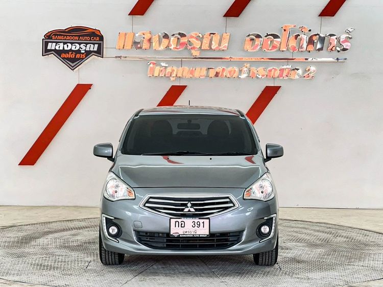Mitsubishi Attrage 2018 1.2 GLX Sedan เบนซิน ไม่ติดแก๊ส เกียร์อัตโนมัติ เทา รูปที่ 2